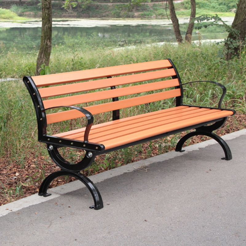Bancă de grădină în aer liber Scaun de agrement pentru parc