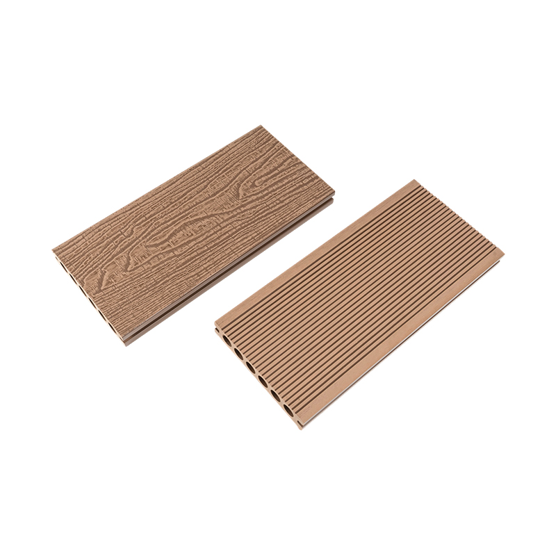 Terasă de exterior din compozit în relief 3d