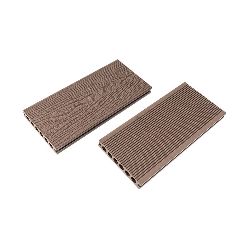 Terasă de exterior din compozit în relief 3d